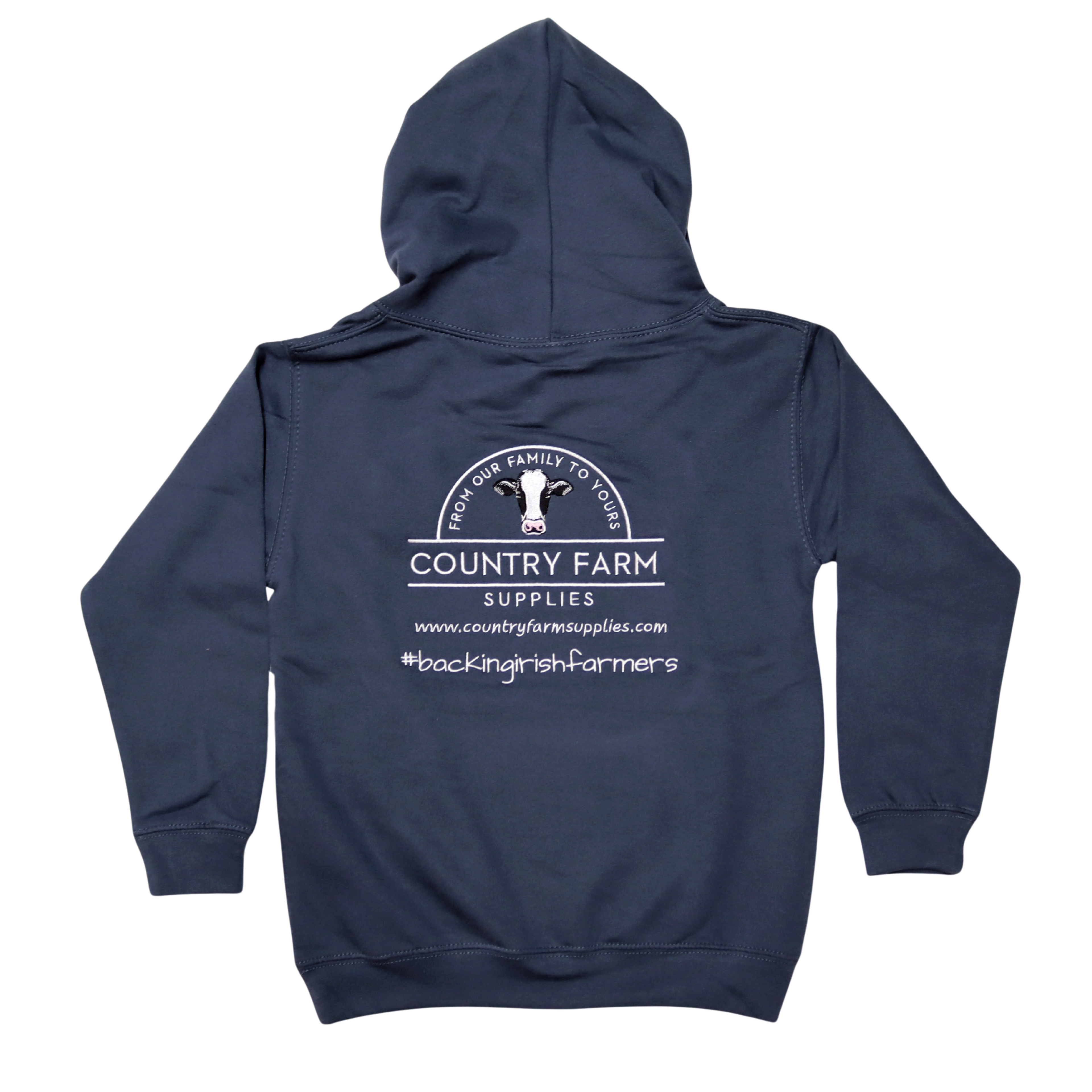 CFS Backing Irish Farmers Hoodie (KIDS-Air Force Blue)