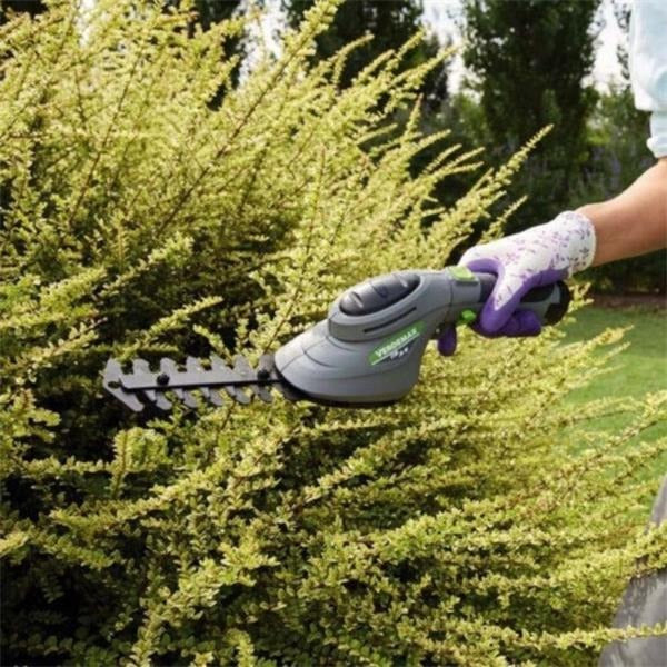 Verdemax Battery-Powered Lawn/Shrub Trimmer With Telescopic Handle