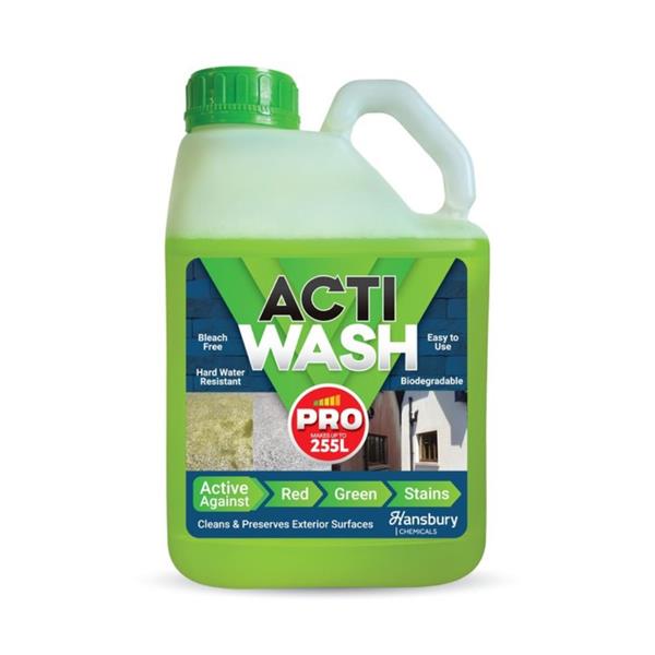 Actiwash Pro 5L Professional Softwash Biocide - Chlorine Free