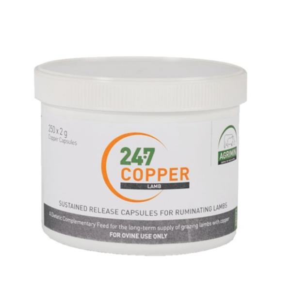 AGRIMIN 24/7 COPPER LAMB 2G 250&