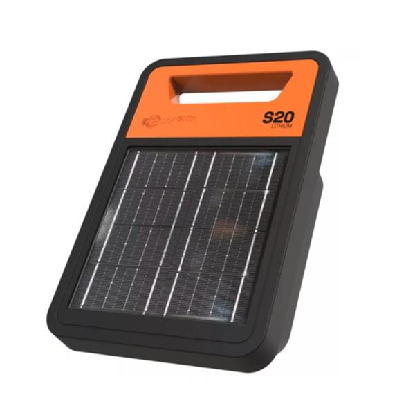 S20 Solar Panel + Lithium Battery