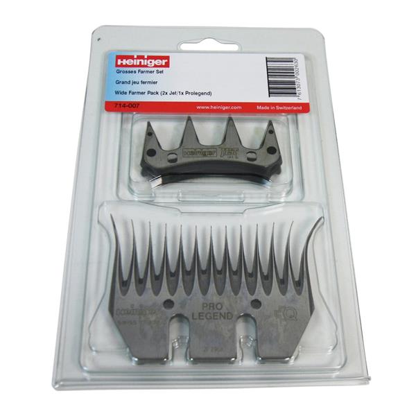 Heiniger Cutter & Comb Clipper Blade Pack