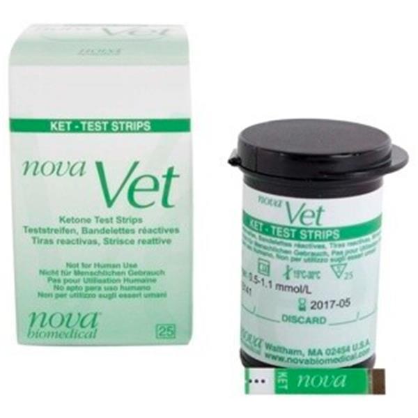 NovaVet Ketone Test Strips