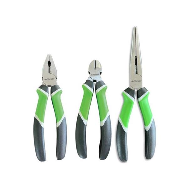 3 Piece Hi-Vis Plier Set