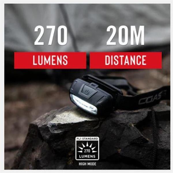 Coast 1 X Aaa Led Keyring Torch (100 Lumens)