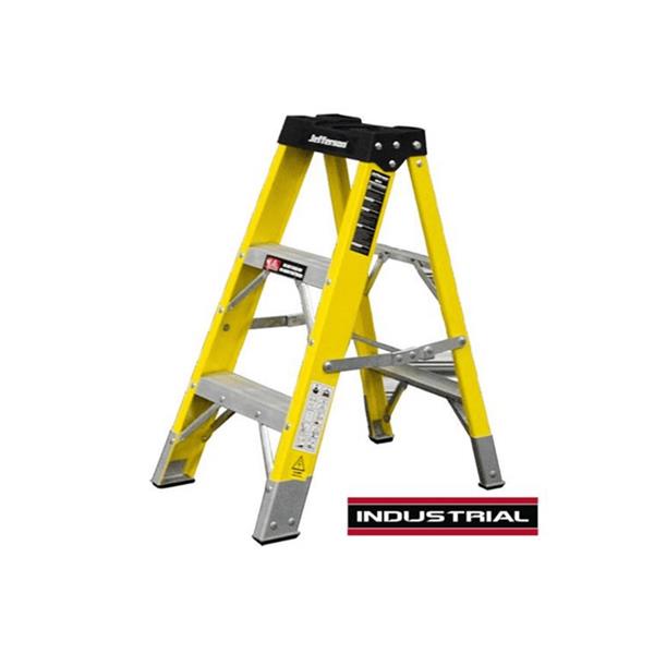 JEfferson 3 Tread Fibreglass Step Ladder