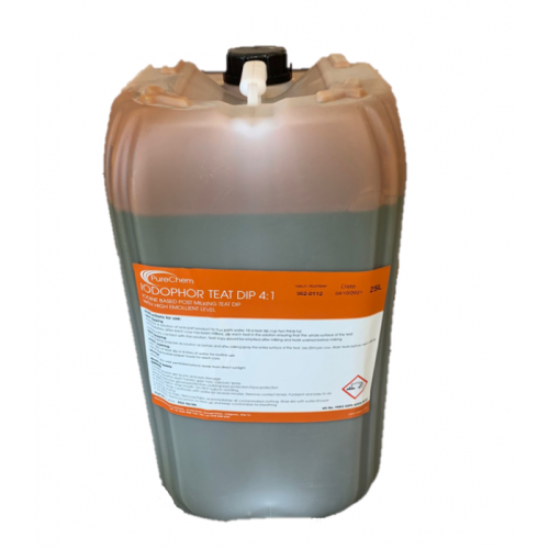 IODOPHOR IODINE TEAT DIP 4:1