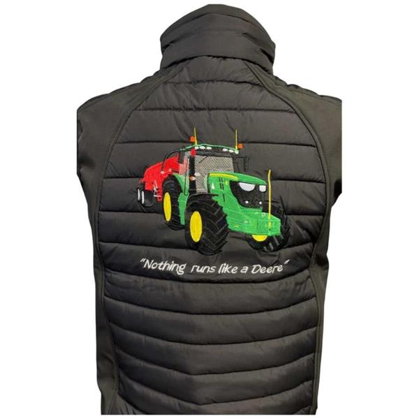 Adults Impact Hybrid Gilet €“ Green Tractor & Tanker