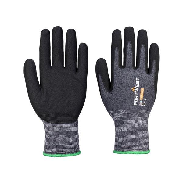 Sg Grip15 Eco Nitrile Glove (Pk12) - Grey/Black
