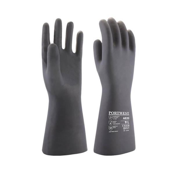 Neoprene Chemical Gauntlet - Black