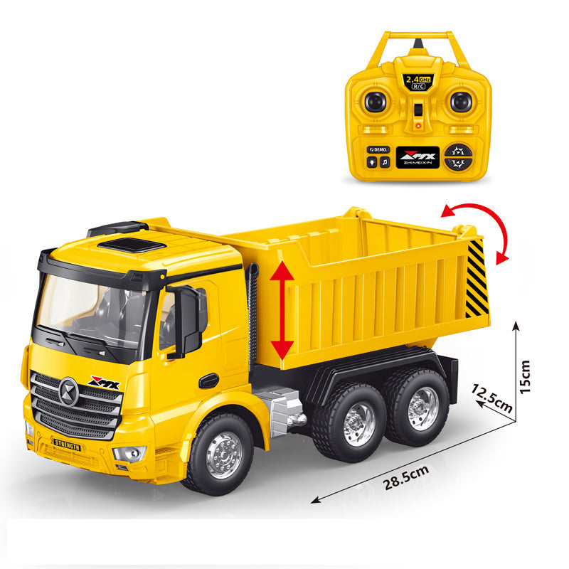 ZMX Engineering Dump Truck Toy with Remote Control