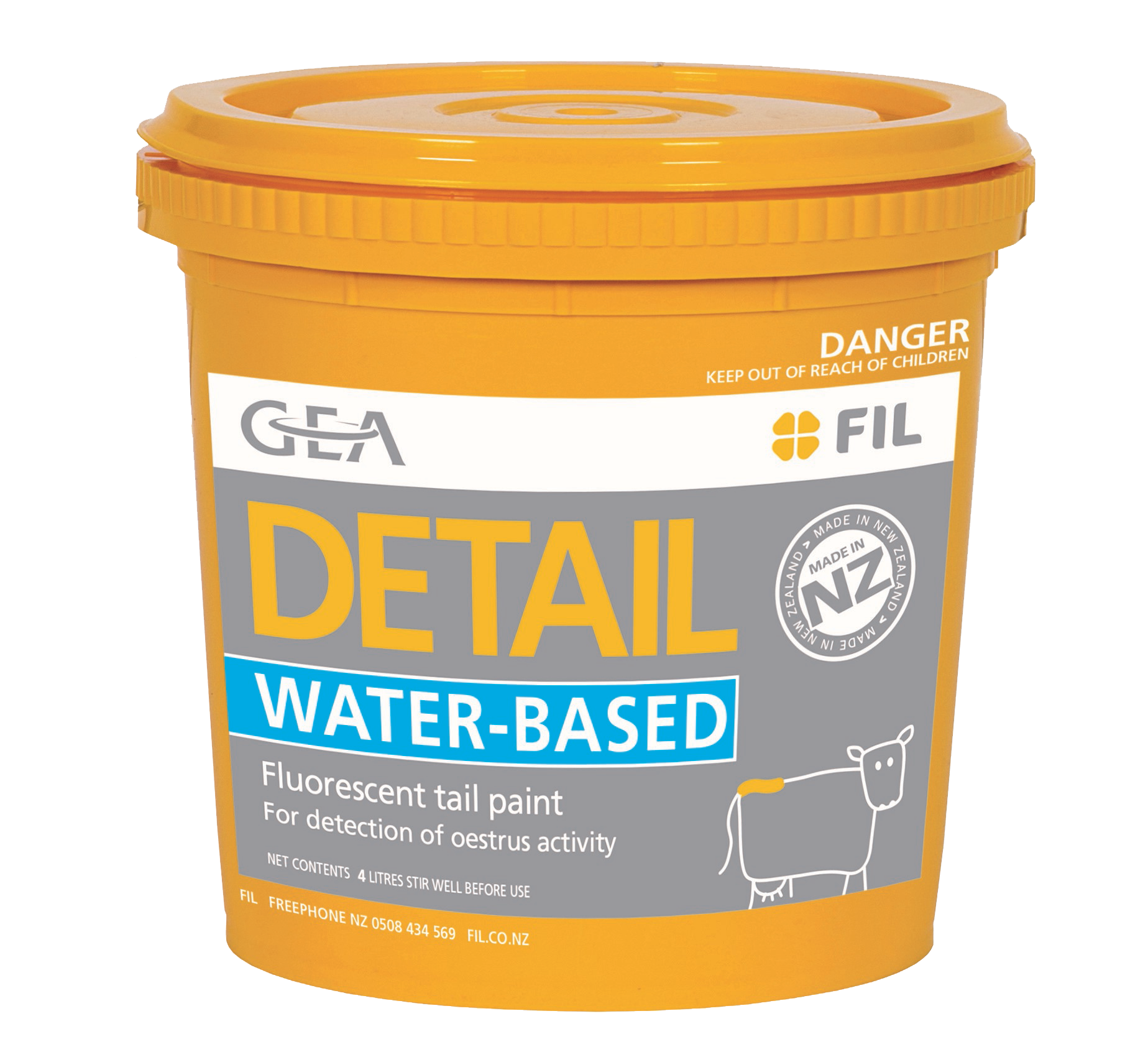 FIL Detail 4 Litre Bucket