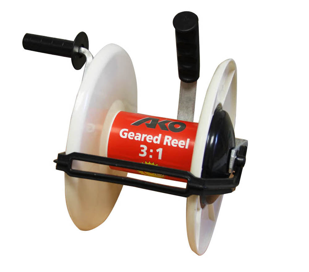 Fence Reel 3:1 Ako Geared C/W Handle