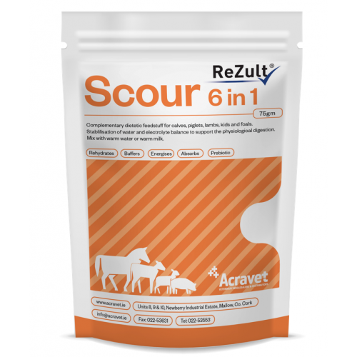 REZULT SCOUR 6 IN 1 SACHETS 12&
