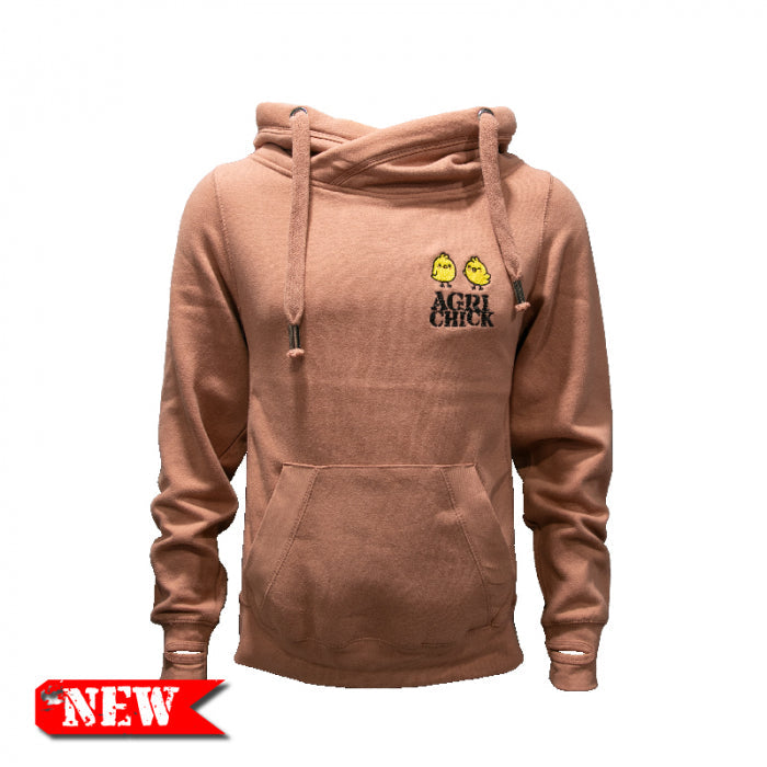 AGRI CHICK" Crossneck Hoodie