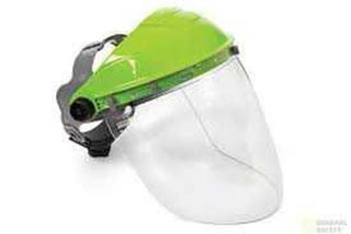 BODYTECH, GREEN BROWGUARD AND VISOR SET