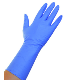 BODYTECH NITRILE 300MM PF GLOVES, BLUE JC19