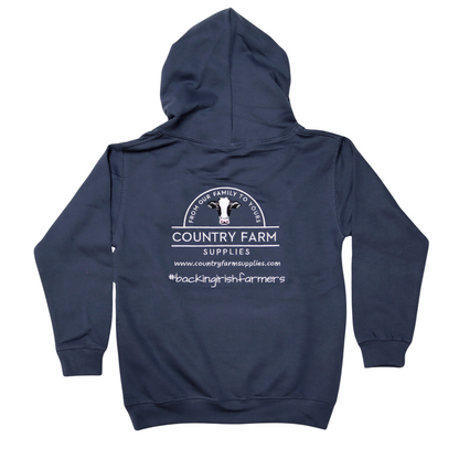 CFS Backing Irish Farmers Hoodie (KIDS-Air Force Blue)