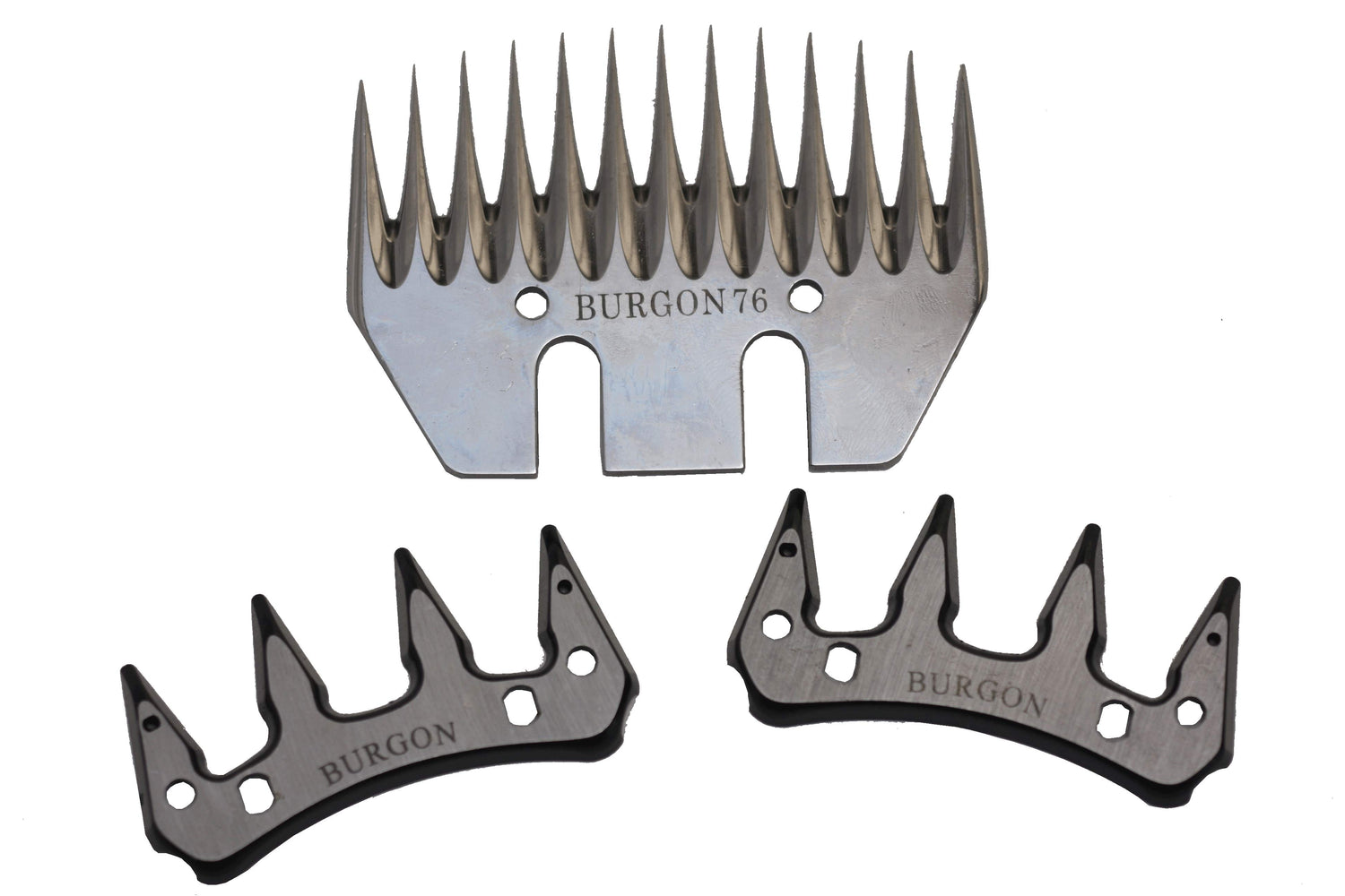 Burgon and Ball Shearing Comb 76mm &amp; 2 Cutters