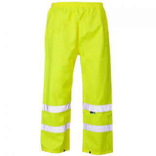 Supertouch Hi Vis Yellow Overtrousers