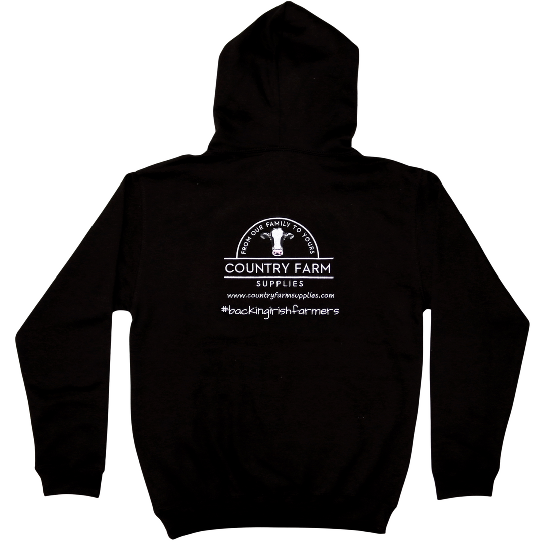 CFS Backing Irish Farmers Hoodie (KIDS-BLACK)
