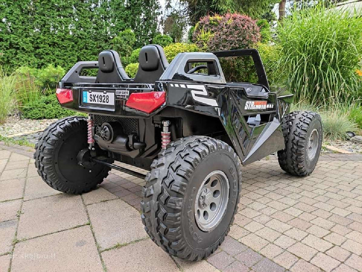 Clash XL 24V Electric Ride On Buggy Black
