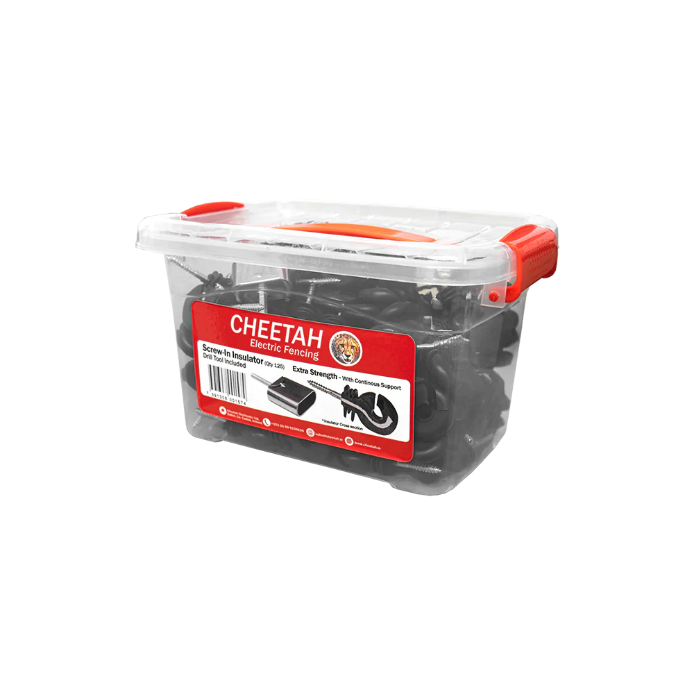 Cheetah Bucket Of Screw-Ins & Drill Tool (125 pcs)