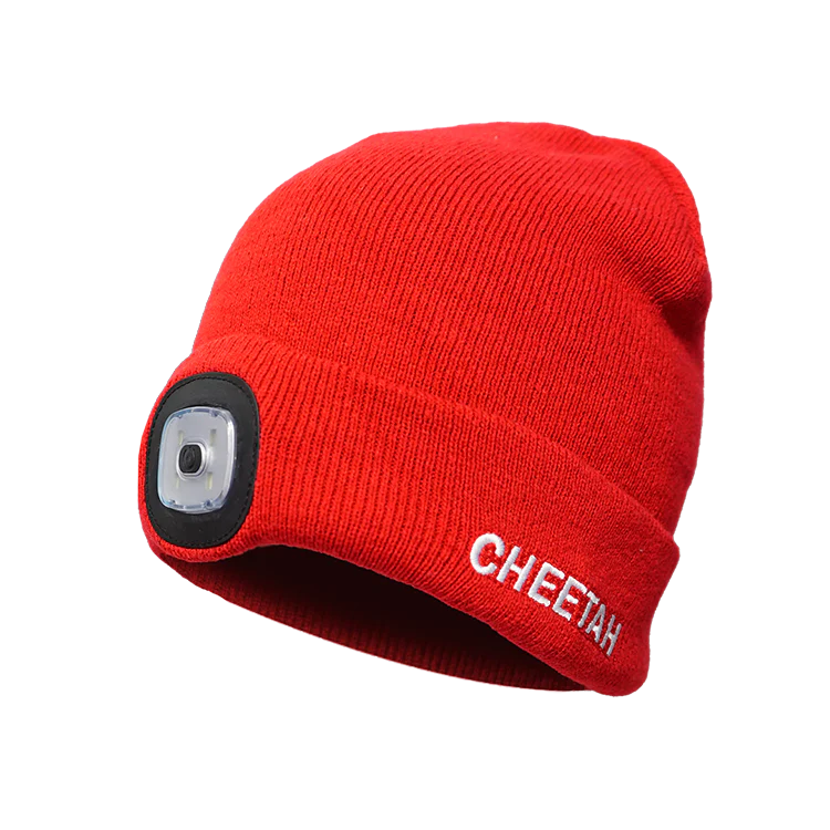 Cheetah LED Beanie