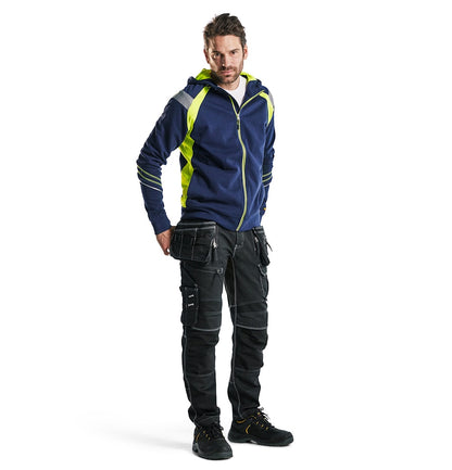 BLAKLADER 34331158 / HOODIE WITH FULL ZIP