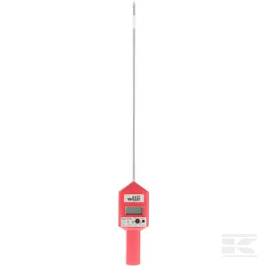 Moisture meter for hay straw and silage