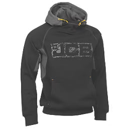 JCB Workwear Horton Hoodie - Durable Construction for Trades and Outdoor Workwear Black