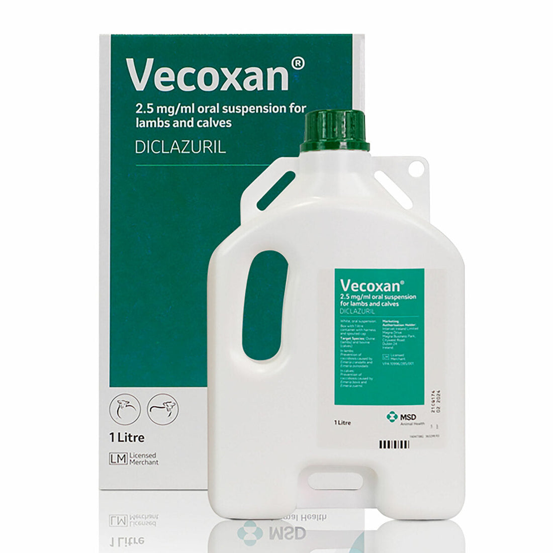 Vecoxan Veterinary Antiparasitic Treatment for Cattle, Sheep and Goats