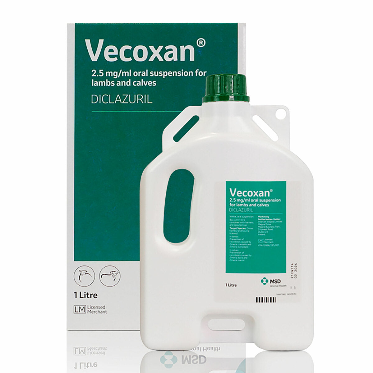 Vecoxan Veterinary Antiparasitic Treatment for Cattle, Sheep and Goats