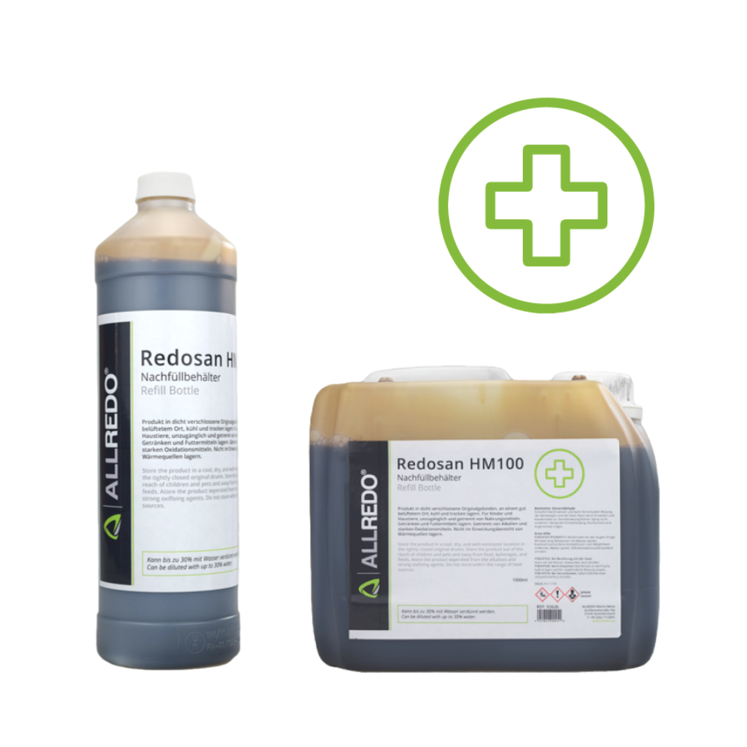 REDOSAN Claw Spray HM100 refill container industrial refill solution for dispensers