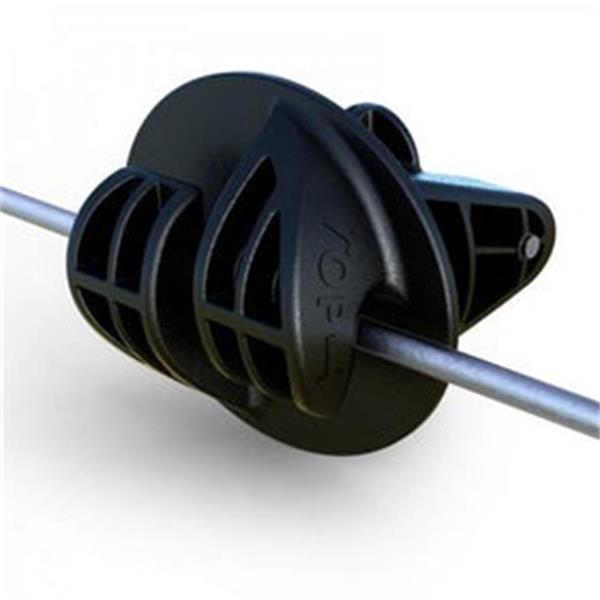 Wire Insulator - Black ( 25-Pack )