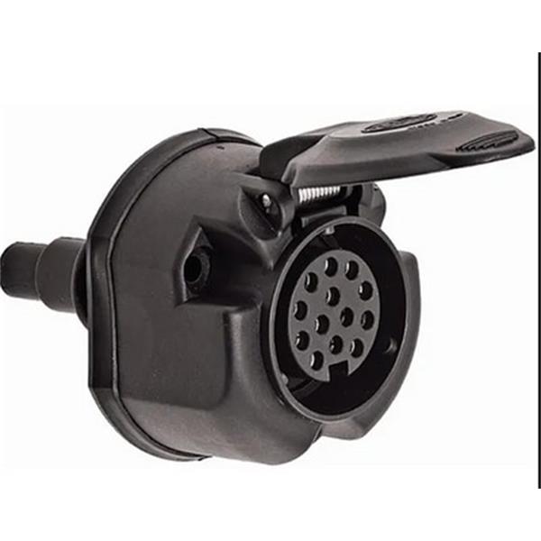 Kramp Socket - 12V - 13-Pin Connector - Plug: Screw Contact