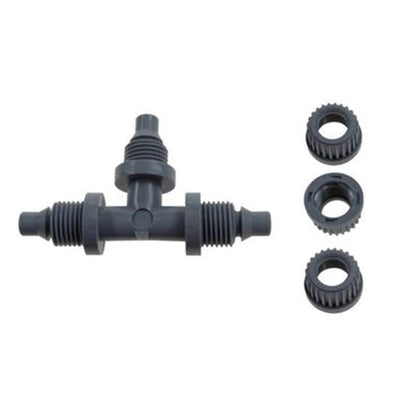 Ambic T connector with nuts for Teat Spray Unit