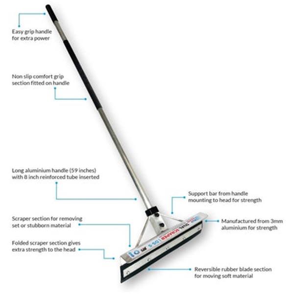 Aluscraper 18&quot; Dual Scraper