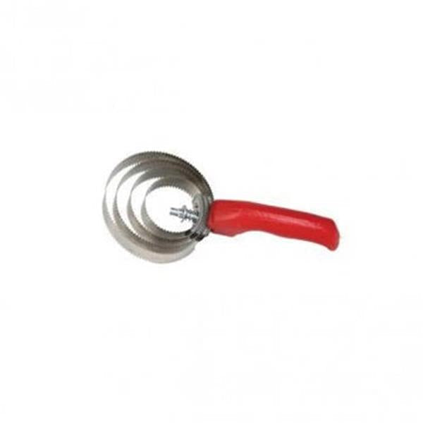 Circular Spiral Curry Comb