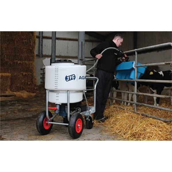 JFC Milk Kart with Mixer &amp; Pump 170 Litre