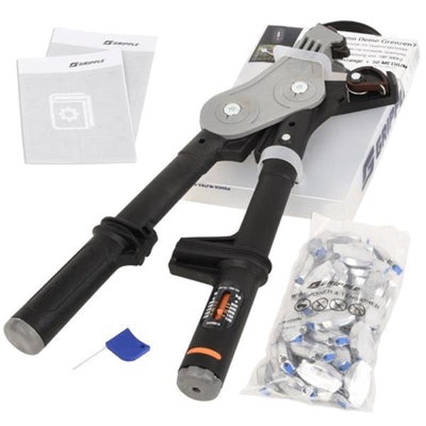 Gripple Set: Tensioning Tool and Wire Connectors, Ø 2