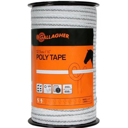 Gallagher Poly Tape 12.5mm 200m G62304