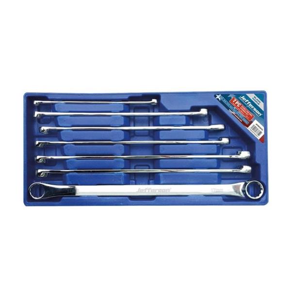Extra Long 7 Piece Double End Ring Spanner Set
