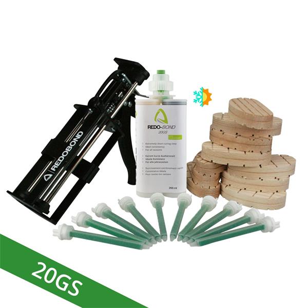 20Gs Claw Glue | Winter Glue Starter Set 200 Ml | 10 Applications With Dosing Gun