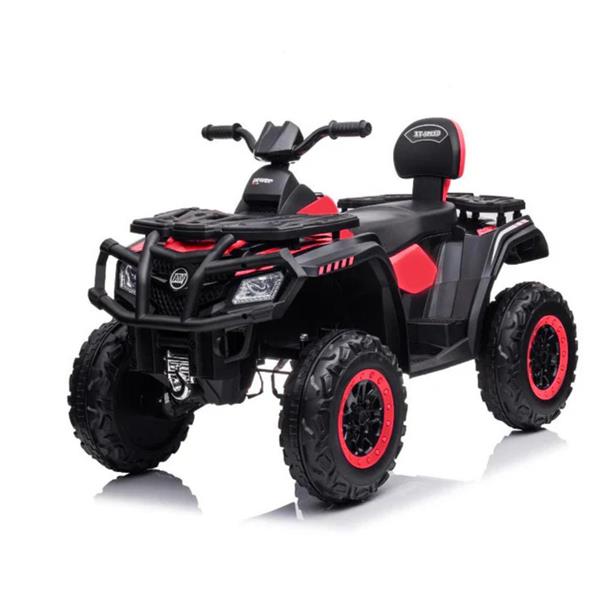 Childrens Electric 24V Super Quad Bike Red and Black