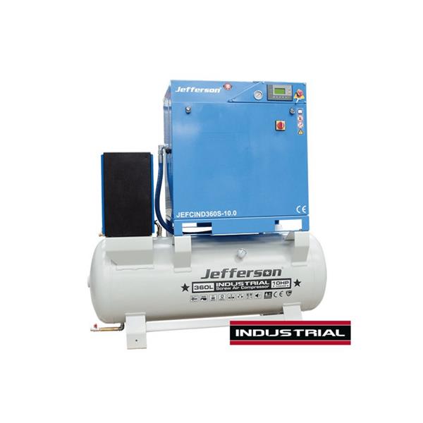 360 Litre 10HP 10 Bar Screw Compressor