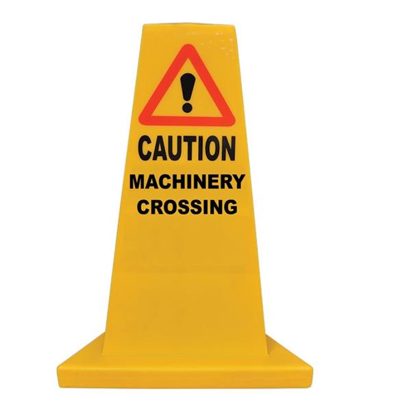 Yellow Hazard Cone