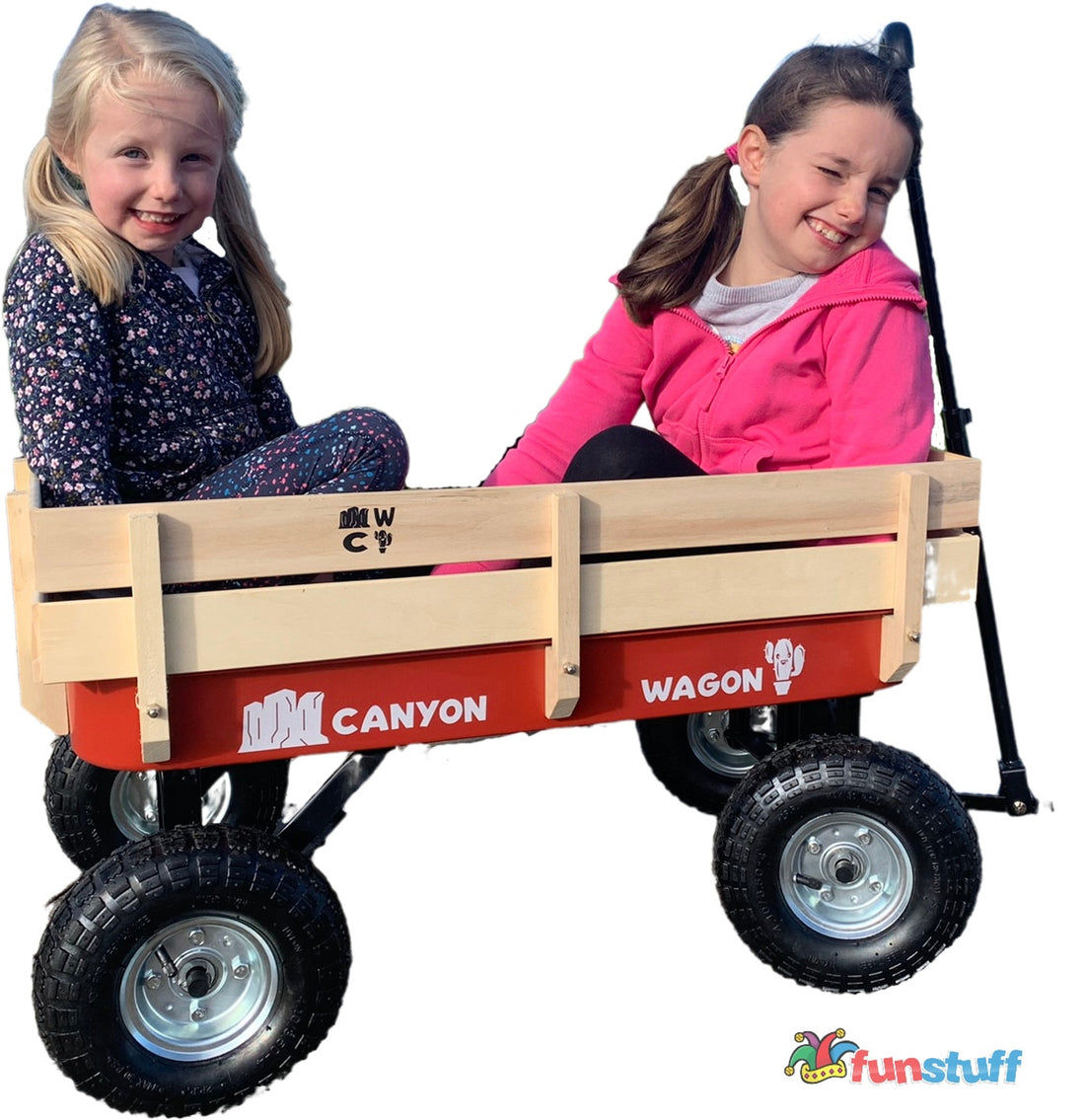 Canyon Pull Garden Wagon Red