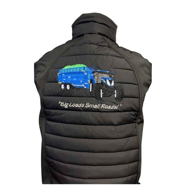 Adults Impact Hybrid Gilet Â€“ Blue Tractor &amp; Trailer