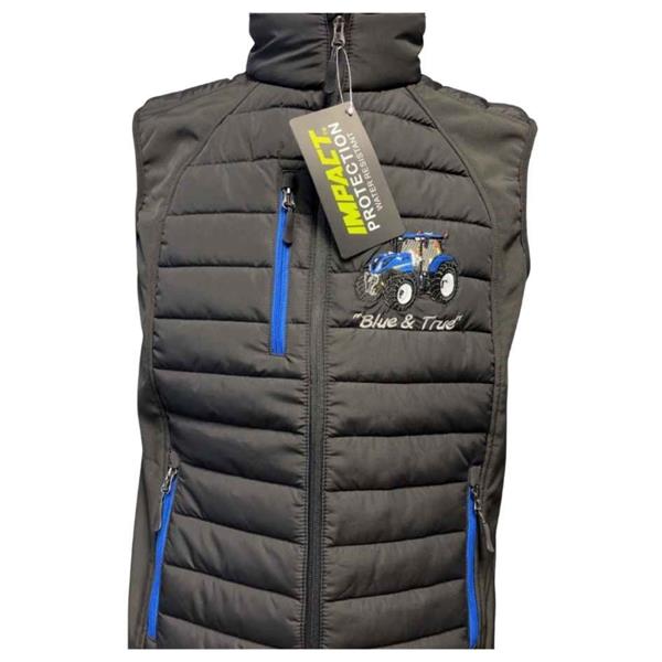 Adults Impact Hybrid Gilet Â€“ Blue Tractor &amp; Trailer